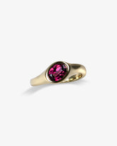 Rhodolite Garnet Gold Ring